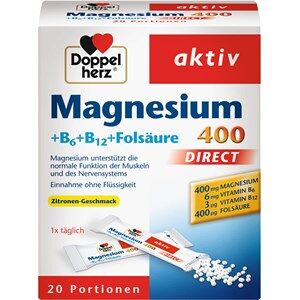Doppelherz Gesundheit Energie & Leistungsfähigkeit Magnesium + B6 + B12 + Folsäure