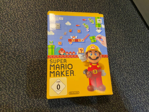 Nintendo Wii U Wiiu Spiel ***** Super Mario Maker ***********************neu*new