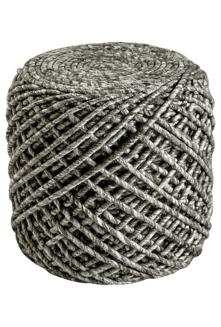 Obsession My Pouf Royal Hocker - Taupe - 40x40 Cm