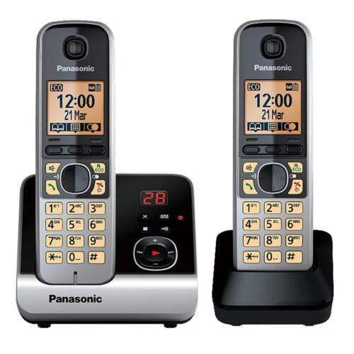 Panasonic Kx-tg6722gb Dect-telefon Schwarz
