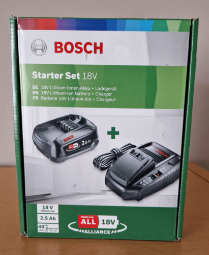Starter Kit Caricabatteria E Batteria 18v Bosch