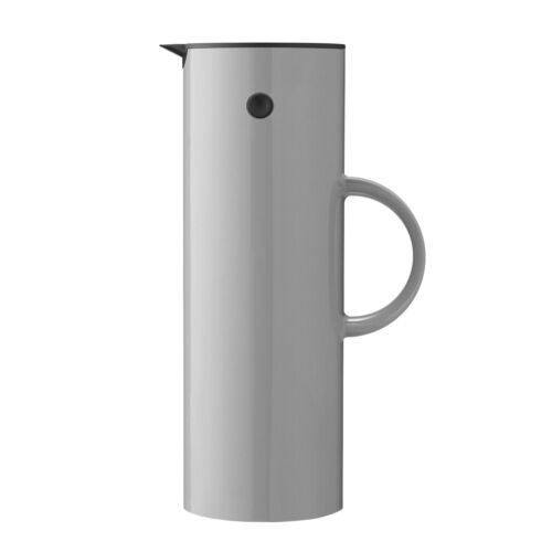 stelton em77 vacuum jug - 1l - light grey grau