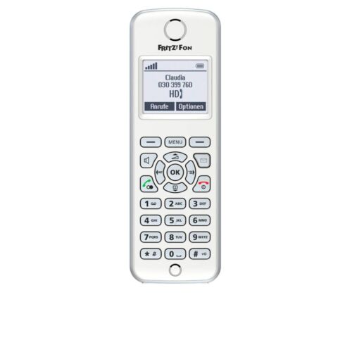 Telefon Schnurlos Fon M2 Weiß Silber Fritz! 20002511 (4023125025112)