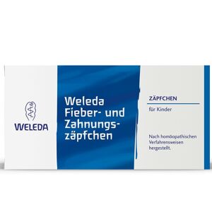 Weleda Fieber- Und Zahnungszäpfchen 10 St Suppositorien