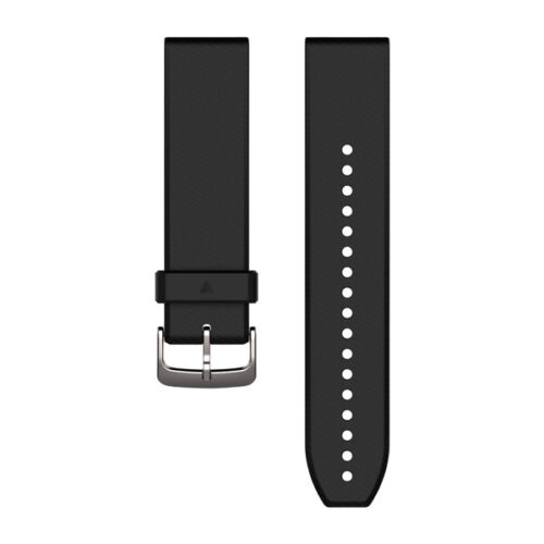 010-12500-00 Garmin Quickfit Uhrarmband Für Gps-uhr Schwarz, Silber ~d~