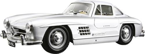 1:24 Mercedes 300sl 1954 Sehr Detailliert Burago Druckguss Maßstab Auto 22023 Rot G Lgb 