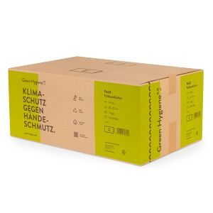 1 Palette Green Hygiene Falk - Falthandtücher, Z-falz, 25x23cm, 160.000 Blatt