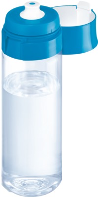 1016334 Brita Fill&go Bottle Filtr Blue Wasserfiltration Flasche Blau Transp ~d~