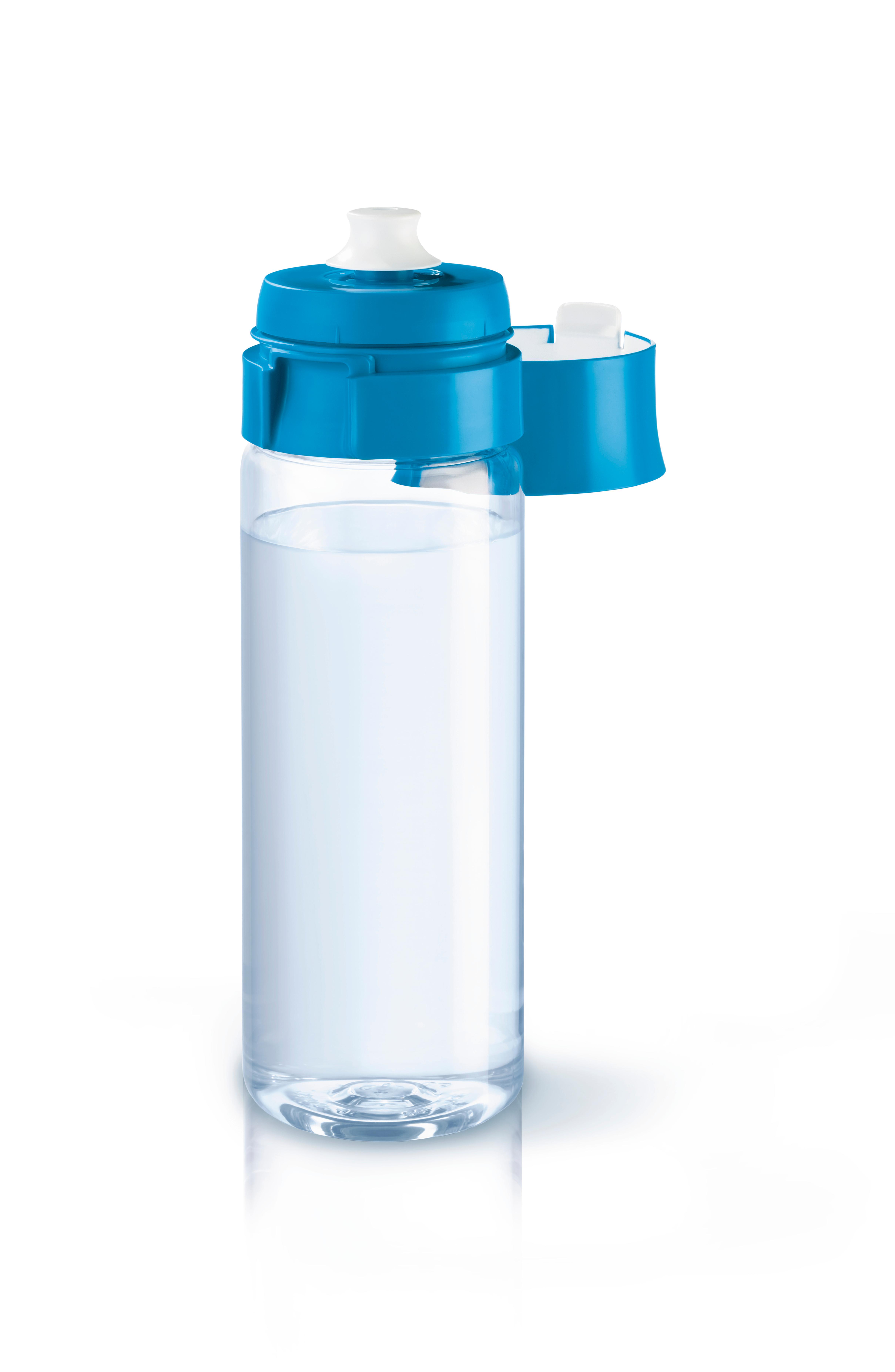 1016334 Brita Fill&go Bottle Filtr Blue Wasserfiltration Flasche Blau Transp ~d~