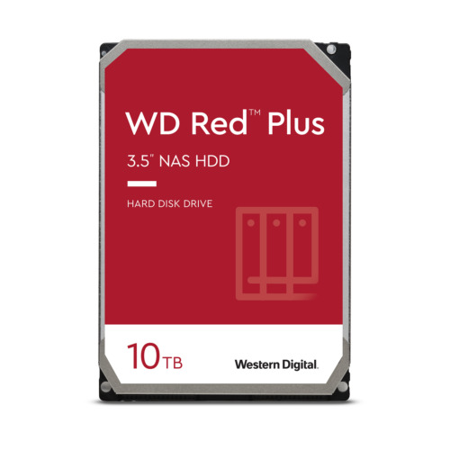 10tb Red Plus 256mb Cmr 3.5in Western Digital Wd101efbx (0718037886206)