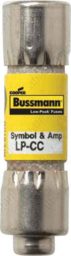 10x Original Bussmann Lp-cc-6 Time-delay Sicherung Lpcc 6 Träge 6a Low Peak Fuse