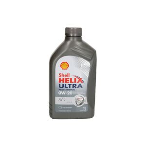 12 Liter Original Shell Helix Ultra Prof Av-l 0w20 Motoröl 550048040 Acea C5 Set