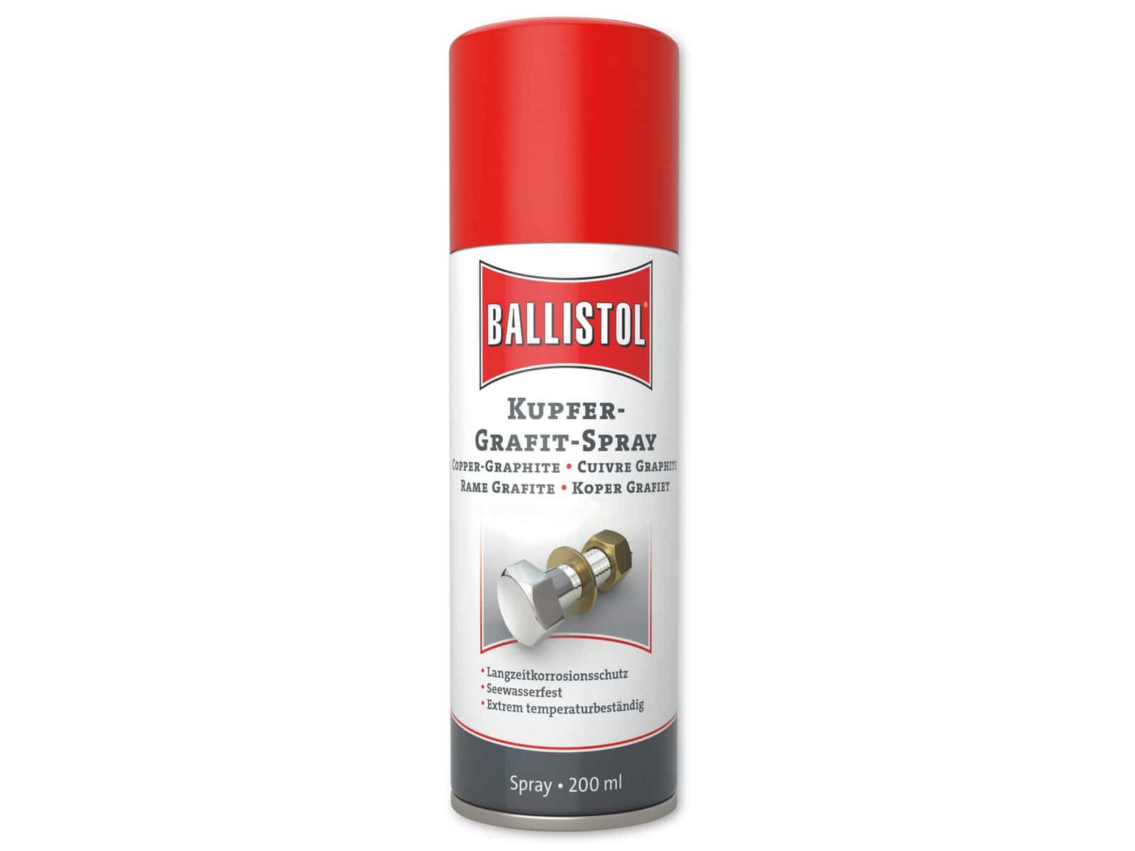 12 X Ballistol Kupfer Grafit Spray 200ml
