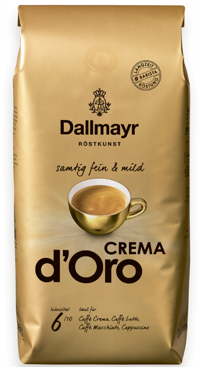 16 Kg Dallmayr Crema D'oro Kaffeebohnen, Preis Ist Inklusive Kaffeesteuer