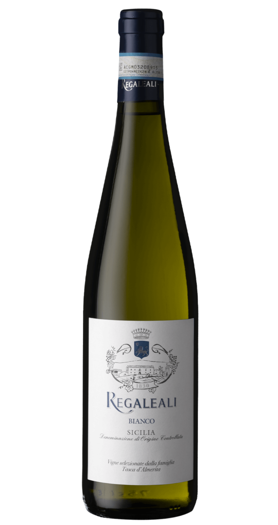 18x Regaleali Bianco Weißwein Igt Trocken Italienischer Landwein 12,5 % - 0,75l