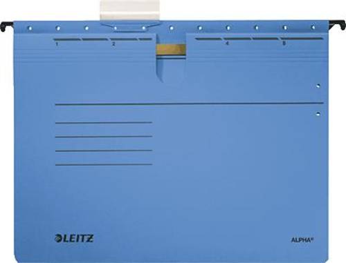 19843035 Esselte Leitz Alpha A4 Pappe Metall Blau 225 G/m² Fsc Din 821 348 M ~d~
