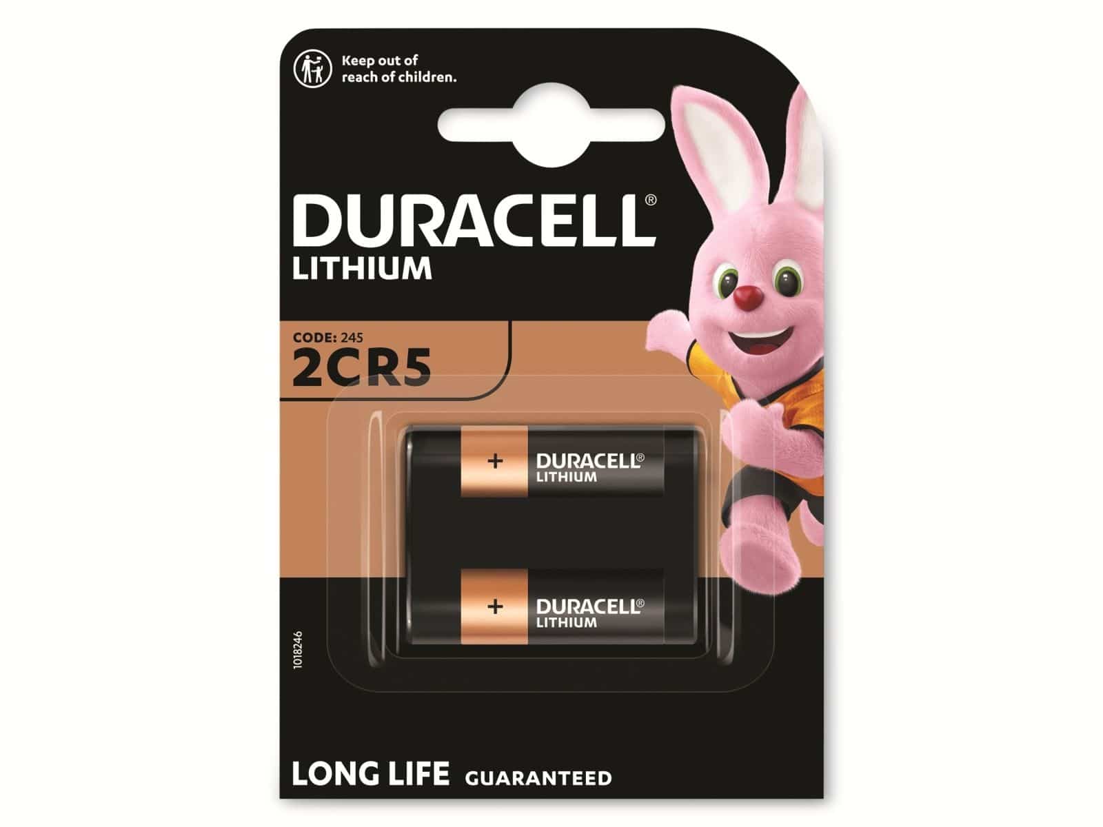 20 Duracell High Power 2cr5 / Dl245 Lithium Batterien Blister