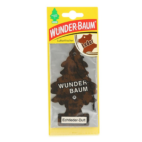 24x Original Wunderbaum® Leder Lufterfrischer Duftbäumchen Air Freshener