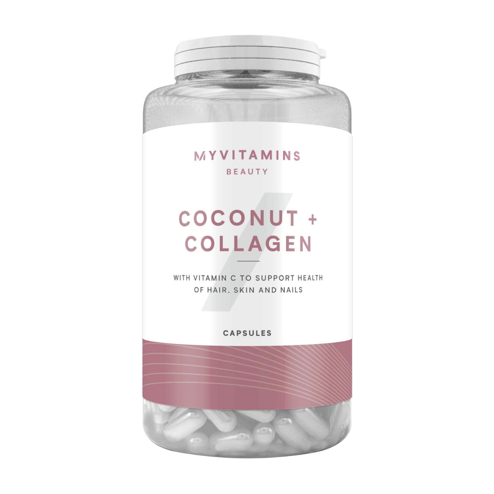 (264 G, 131,01 Eur/1kg) 4 X (myprotein Myvitamins Coconut And Collagen (60 Caps