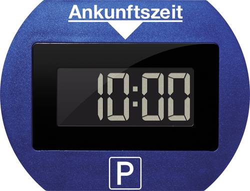 2x Automatische Parkscheibe Parklite Elektronisch Digital Blau Stvo-zulassung