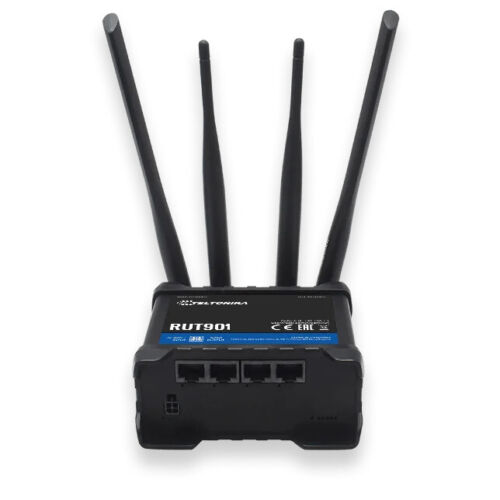 2x Teltonika Rut901 Industrial 4g Lte (cat 4) Cellular Wifi Router Dual Sim
