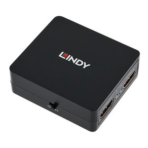 38358 Lindy Compact 2 Port Hdmi 18g Splitter Video-/audio-splitter ~d~