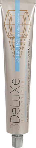 3deluxe professional hair color cream 7.1 aschblond 100 ml