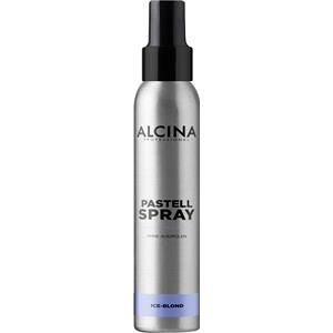 3x Alcina Professional Pastell Spray Ohne Ausspülen Ice Blond 100 Ml