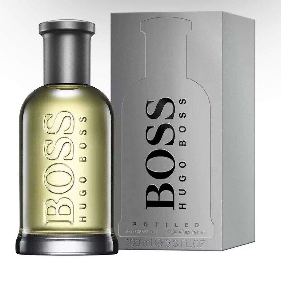 3x Hugo Boss Bottled 100ml Aftershave Lotion Neu & Ovp Original Verpackt