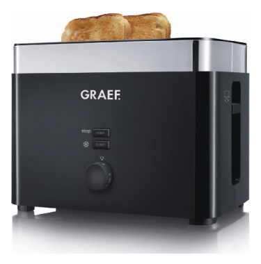 4 Stk. Graef Toaster To62eu Sw Schwarz Toaster Toaster