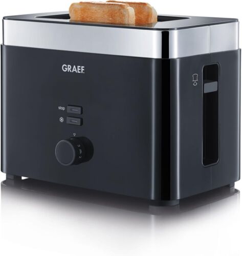 4 Stk. Graef Toaster To62eu Sw Schwarz Toaster Toaster