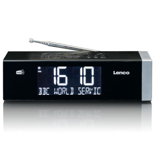 4 Stk. Lenco Dab+ Uhrenradio Cr-640bk Black Lenco Radios Lenco