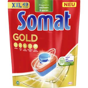 ✿ 4 X 49 Henkel Somat Gold • SpÜlmaschinen Kraftvoll Tabs • Xxl-set •196 StÜck ✿