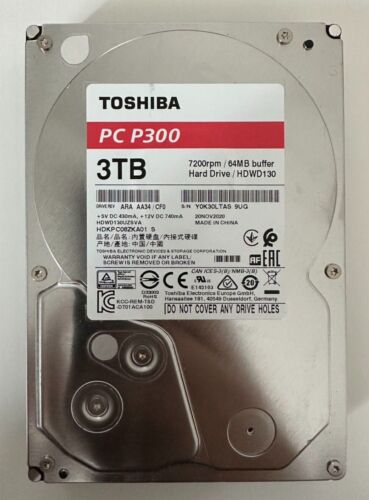 4051528216721 Toshiba P300 3tb 3.5 Zoll 3000 Gb Serial Ata Iii Toshiba