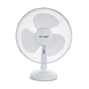 40w Desk Fan With Kock Down Base 4 Buttons 3 Blades (12 Inch)