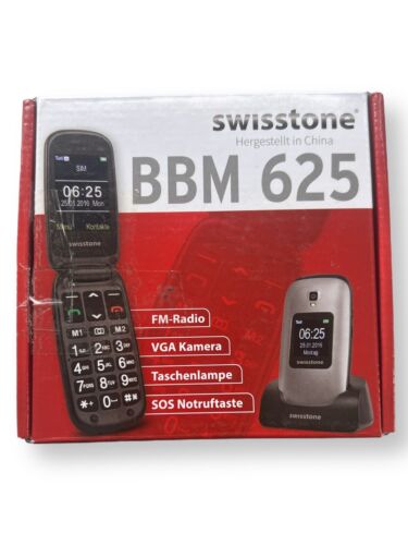 450073 Swisstone Bbm 625 Klappgehäuse Single Sim 6,1 Cm (2.4 Zoll) 0,3 Mp 80 ~d~