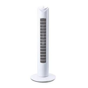 45w Tower Fan With Oscillation And Timer Function 4 Buttons 3 Blades (31 Inch)