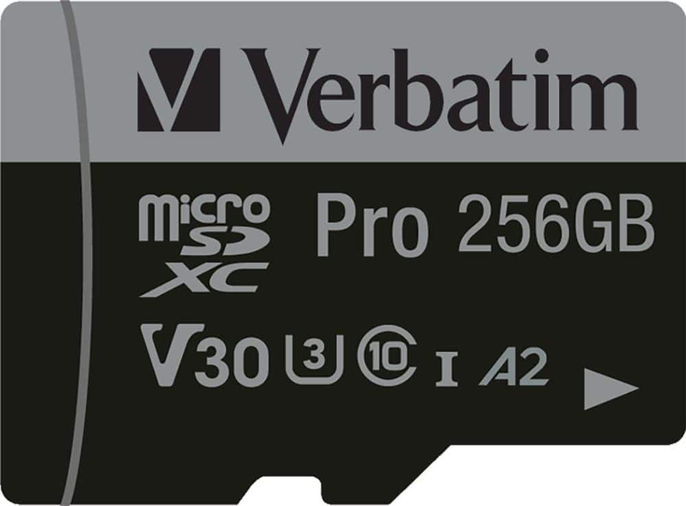 47045 Verbatim Pro U3 Flash-speicherkarte (microsdxc-an-sd-adapter Inbegriff ~d~
