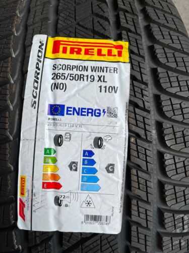 4x Pirelli Winterreifen (1 Satz) 265/50 R 19 Xl Tl 110v Scorpion Winter (n0)