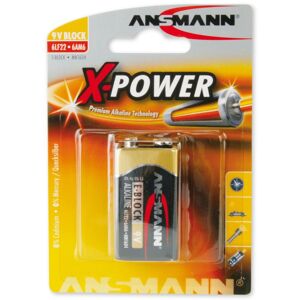 5015643 Ansmann X-power 9 V-block Batterie 6lf22 ~d~