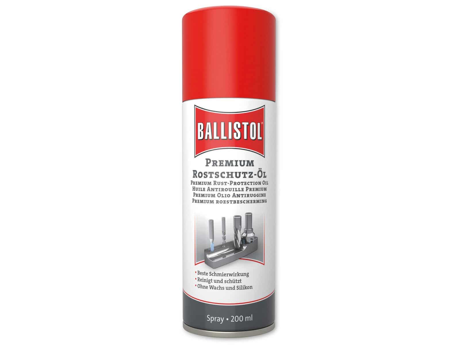 6 X Ballistol Premium Rostschutz-Öl Protec Spray,200 Ml