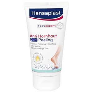 6x 75ml Hansaplast Anti Hornhaut Peeling 2in1 Füße Pflege Urea