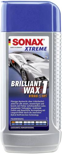 6x Sonax Xtreme Brilliantwax 1 Hybrid Npt Hartwachs Versiegelung 500 Ml