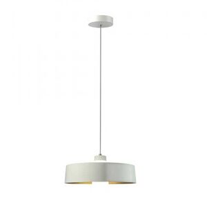 7w Led Pendant Light (acrylic) - White Lamp Shade 340*190mm 4000k