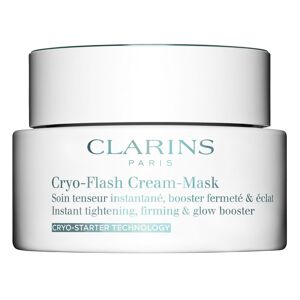 (888,78€/l) Clarins Cryo Flash Cream Mask Maske 75 Ml +15 Für Reise Firming Glow