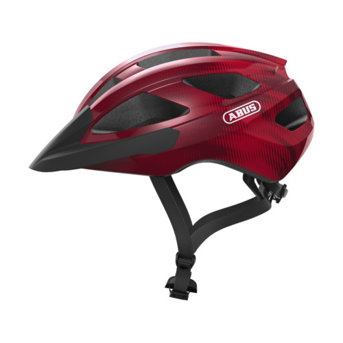 Abus Fahrradhelm Macator Road Helm 87235p Bordeaux Red