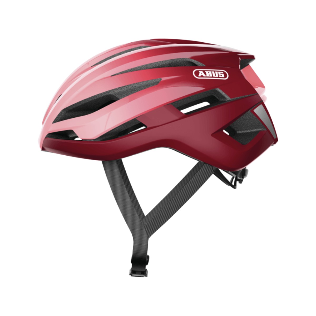 Abus Fahrradhelm Stormchaser Road Helm 87209p Bordeaux Red