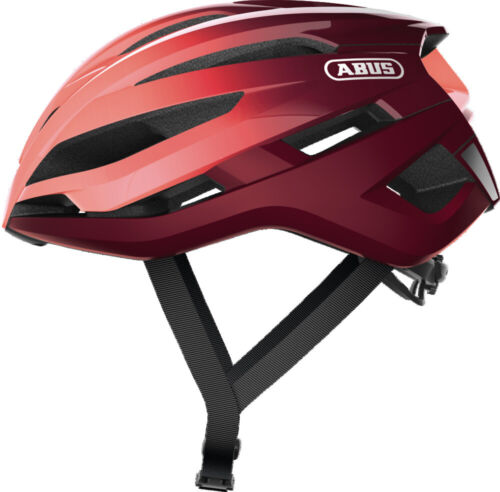 Abus Fahrradhelm Stormchaser Road Helm 87209p Bordeaux Red