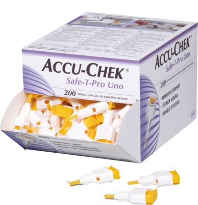 Accu-chek Tresor T-pro Uno 200st