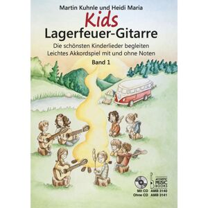 Acoustic Music Books Kids Lagerfeuer-gitarre 1 - Songbook